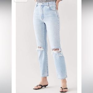 Rolla’s Original High Rose Straight Denim Jeans